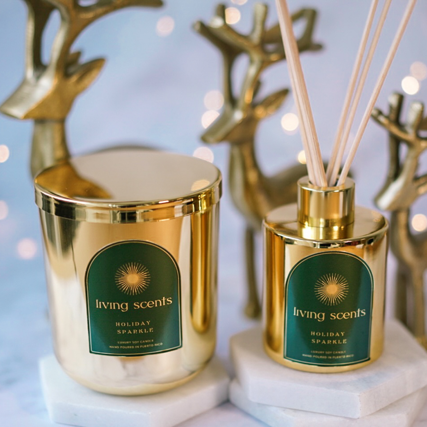Holiday Sparkle Soy Candle 13oz