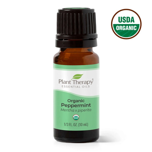 Organic Peppermint Essential Oil 10 Ml