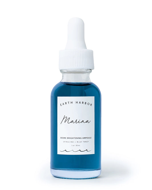 Marina Brightening Elixir: Blue Tansy + Squalane + Spirulina